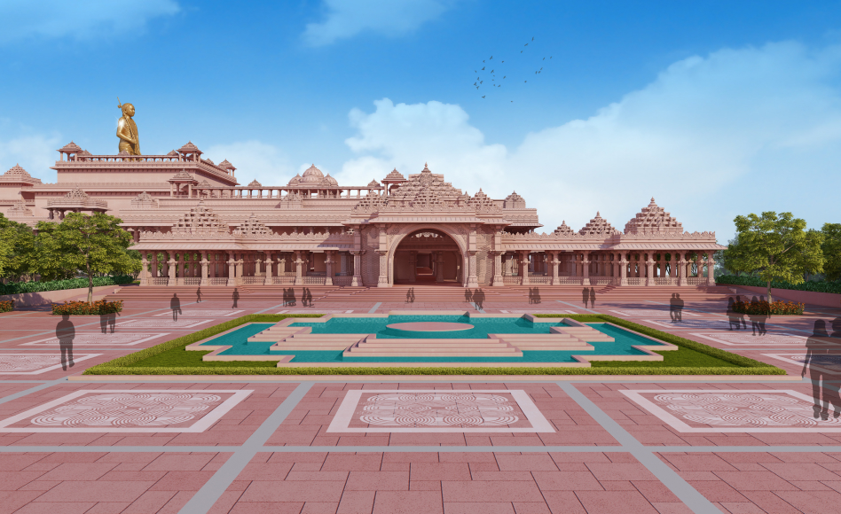 Omkareshwar Temple Development master plan